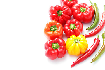 Image showing colored peppers 