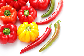 Image showing colored peppers 