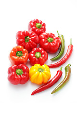 Image showing colored peppers 