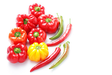 Image showing colored peppers 