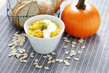 Image showing pumpkin soup