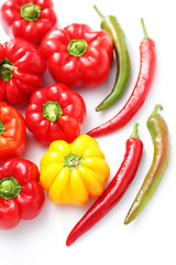 Image showing colored peppers 