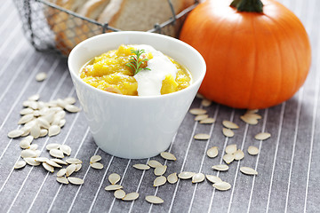 Image showing pumpkin soup