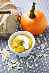 Image showing pumpkin soup