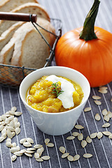 Image showing pumpkin soup