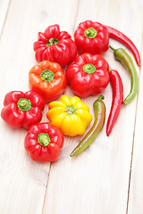 Image showing colored peppers 