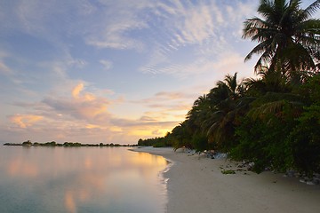 Image showing tropical beach landscape