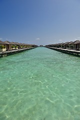 Image showing tropical beach landscape