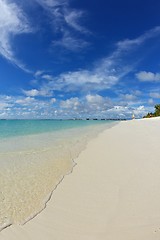 Image showing tropical beach landscape