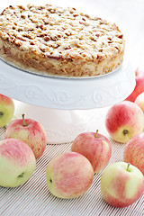 Image showing apple cake