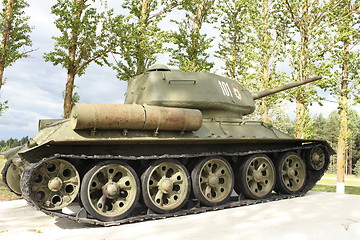 Image showing Tank T34
