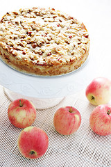 Image showing apple cake