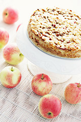 Image showing apple cake