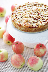 Image showing apple cake