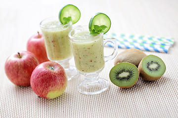 Image showing fruity smoothie