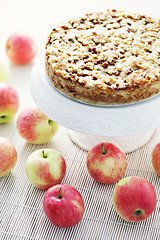 Image showing apple cake