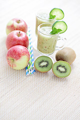 Image showing fruity smoothie