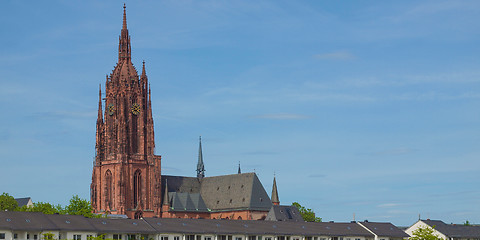 Image showing Frankfurt Cathedral - panorama