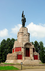 Image showing Lenin monument on the territory of Kostroma Kremlin (Golden Ring of Russia)