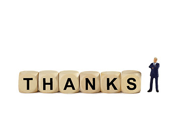 Image showing Thanks