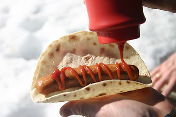 Image showing hotdog