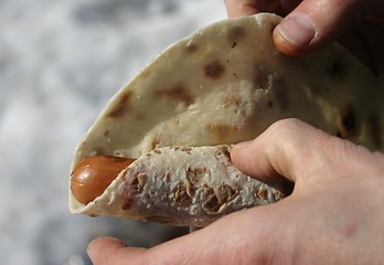 Image showing hot-dog