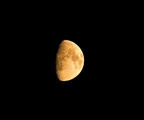 Image showing Waxing Gibbous Moon