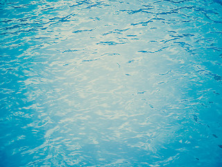 Image showing Retro look water background