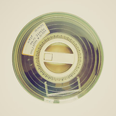 Image showing Retro look Tape reel