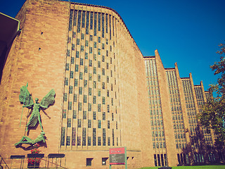 Image showing Retro look Coventry Cathedral