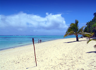 Image showing Couple on Beach