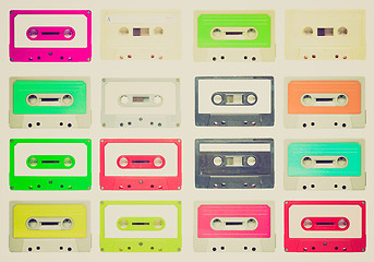 Image showing Retro look Tape cassette