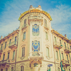 Image showing Retro look Casa Fleur Fenoglio, Turin