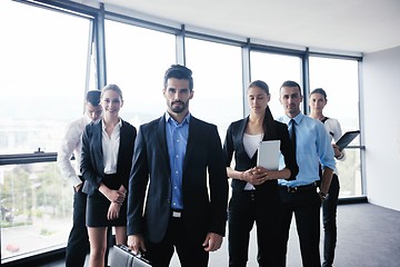 Image showing business people in a meeting at office