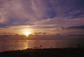 Image showing Sunset