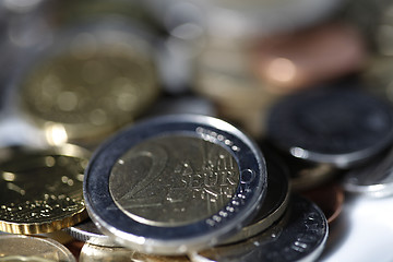 Image showing Coins - Close up 