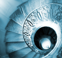 Image showing Spiral staircase

