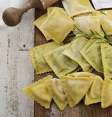 Image showing Homemade Ravioli Assortment