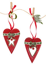 Image showing Retro Christmas Decorations