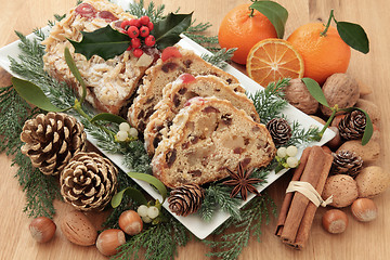 Image showing Christmas Food