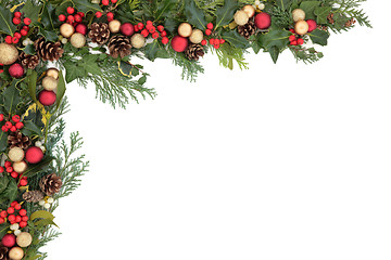 Image showing Christmas Decorative Border