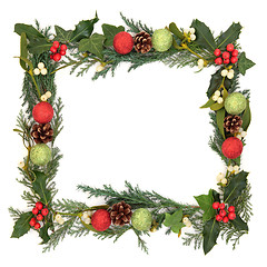 Image showing Christmas Decorative Border