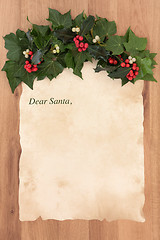 Image showing Letter to Santa