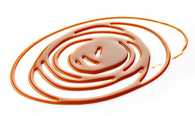 Image showing Sweet caramel sauce