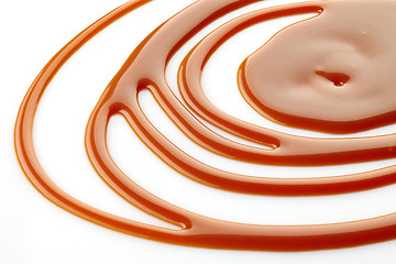 Image showing Sweet caramel sauce