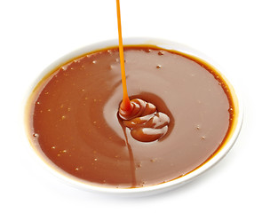 Image showing sweet caramel sauce