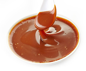 Image showing sweet caramel sauce