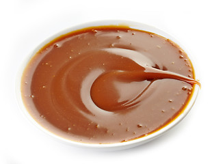 Image showing sweet caramel sauce