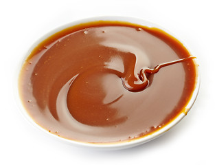 Image showing sweet caramel sauce