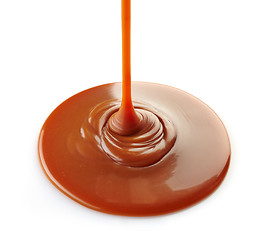 Image showing sweet caramel sauce